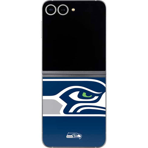 NFL Seattle Seahawks Large Logo Galaxy Z Flip6 Skin